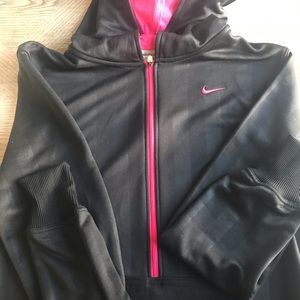 Nike hooded jogger zip